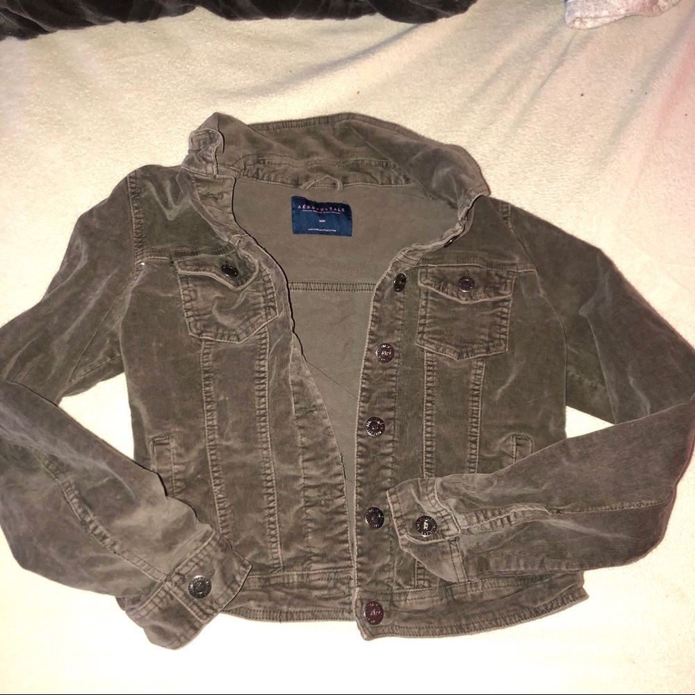 Brown Aeropostale corduroy jacket